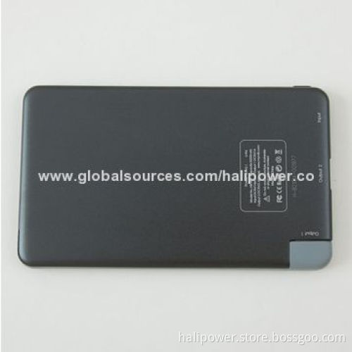 10,000mAh Capacity Ultra-thin Power Bank for Smart Phone